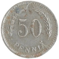 монета - финляндия 50 пенни - подробная информация фото 1