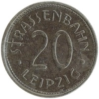 монета - германия : нотгельды 20 пфеннигов - подробная информация фото 1