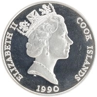 монета - острова кука 50 долларов - подробная информация фото 1