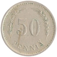 монета - финляндия 50 пенни - подробная информация фото 1