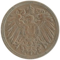 монета - германия 1 пфенниг - подробная информация фото 1