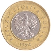 монета - польша 2 злотых - подробная информация фото 1