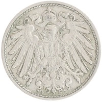 монета - германия 10 пфеннигов - подробная информация фото 1
