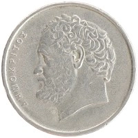 монета - греция 10 драхм - подробная информация фото 1