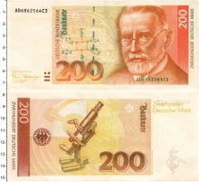 банкнота(бона) - фрг 200 марок - подробная информация фото 1