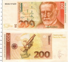 банкнота(бона) - фрг 200 марок - подробная информация фото 1