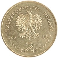 монета - польша 2 злотых - подробная информация фото 1