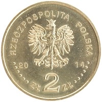 монета - польша 2 злотых - подробная информация фото 1
