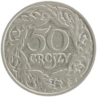 монета - польша 50 грош - подробная информация фото 1