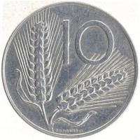 монета - италия 10 лир - подробная информация фото 1