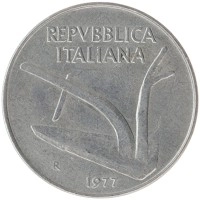 монета - италия 10 лир - подробная информация фото 1