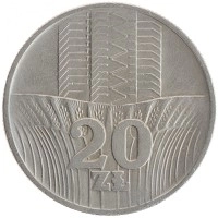 монета - польша 20 злотых - подробная информация фото 1