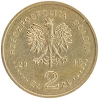 монета - польша 2 злотых - подробная информация фото 1