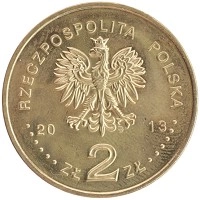 монета - польша 2 злотых - подробная информация фото 1