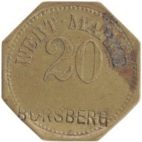 монета - германия жетон - подробная информация фото 1