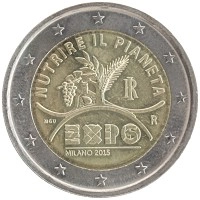 монета - италия 2 евро - подробная информация фото 1