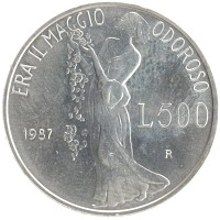 монета - италия 500 лир - подробная информация фото 1