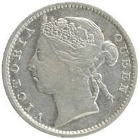 монета - стрейтс-сеттльмент 10 центов - подробная информация фото 1