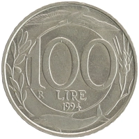 монета - италия 100 лир - подробная информация фото 1