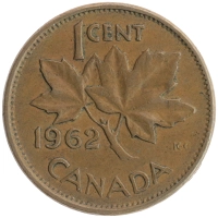 монета - канада 1 цент - подробная информация фото 1