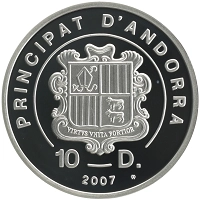 монета - андорра 10 динерс - подробная информация фото 1