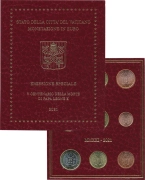 набор монет - ватикан набор 2021 года - подробная информация фото 1
