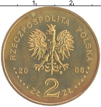 монета - польша 2 злотых - подробная информация фото 1