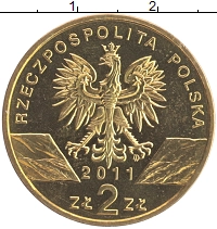 монета - польша 2 злотых - подробная информация фото 1