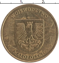 монета - польша 2 злотых - подробная информация фото 1