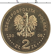 монета - польша 2 злотых - подробная информация фото 1