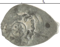 монета - 1462 – 1505 иван iii 1 деньга - подробная информация фото 1