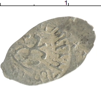 монета - 1462 – 1505 иван iii 1 деньга - подробная информация фото 1