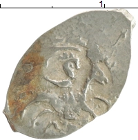 монета - 1462 – 1505 иван iii 1 деньга - подробная информация фото 1