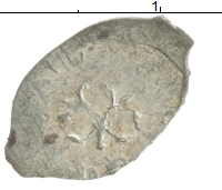 монета - 1462 – 1505 иван iii 1 деньга - подробная информация фото 1