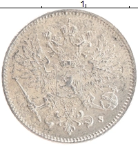 монета - 1894 – 1917 николай ii 25 пенни - подробная информация фото 1