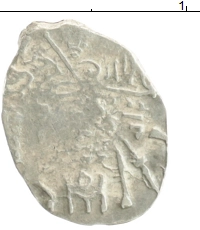 монета - 1613 – 1645 михаил федорович 1 копейка - подробная информация фото 1