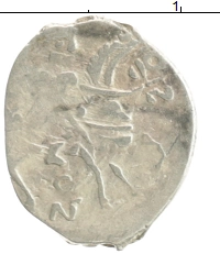 монета - 1598 - 1605 борис годунов 1 копейка - подробная информация фото 1