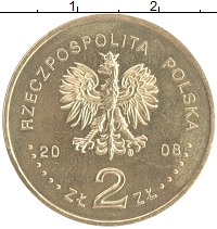 монета - польша 2 злотых - подробная информация фото 1