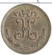 монета - 1894 – 1917 николай ii 1/4 копейки - подробная информация фото 1