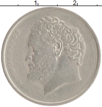 монета - греция 10 драхм - подробная информация фото 1