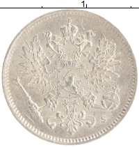 монета - 1894 – 1917 николай ii 25 пенни - подробная информация фото 1