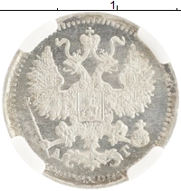 монета - 1881 – 1894 александр iii 5 копеек - подробная информация фото 1
