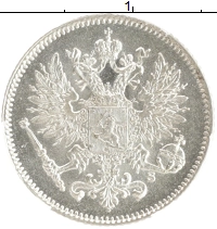 монета - 1894 – 1917 николай ii 25 пенни - подробная информация фото 1