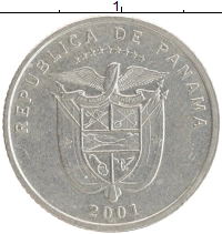 монета - панама 1/10 бальбоа - подробная информация фото 1
