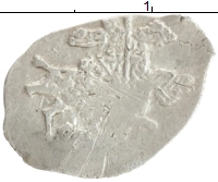 монета - 1613 – 1645 михаил федорович 1 копейка - подробная информация фото 1