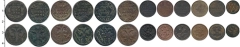 набор монет - 1894 – 1917 николай ii набор монет - подробная информация фото 1