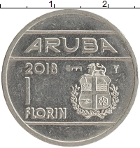 монета - аруба 1 флорин - подробная информация фото 1