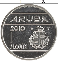 монета - аруба 1 флорин - подробная информация фото 1