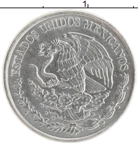 монета - мексика 20 сентаво - подробная информация фото 1
