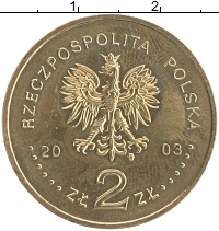 монета - польша 2 злотых - подробная информация фото 1